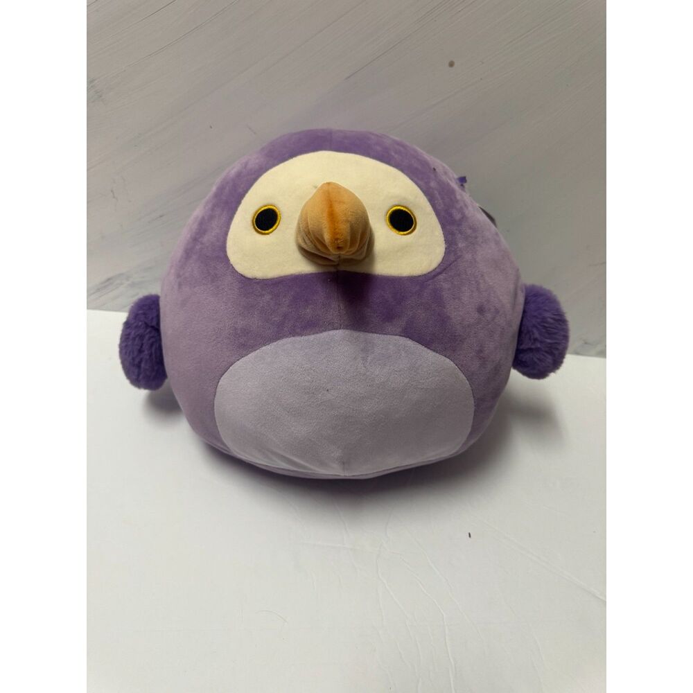 Squishmallows Neha Purple Penguin Plush Stuffed Animal Kellytoy Soft Toy w/ Tag
